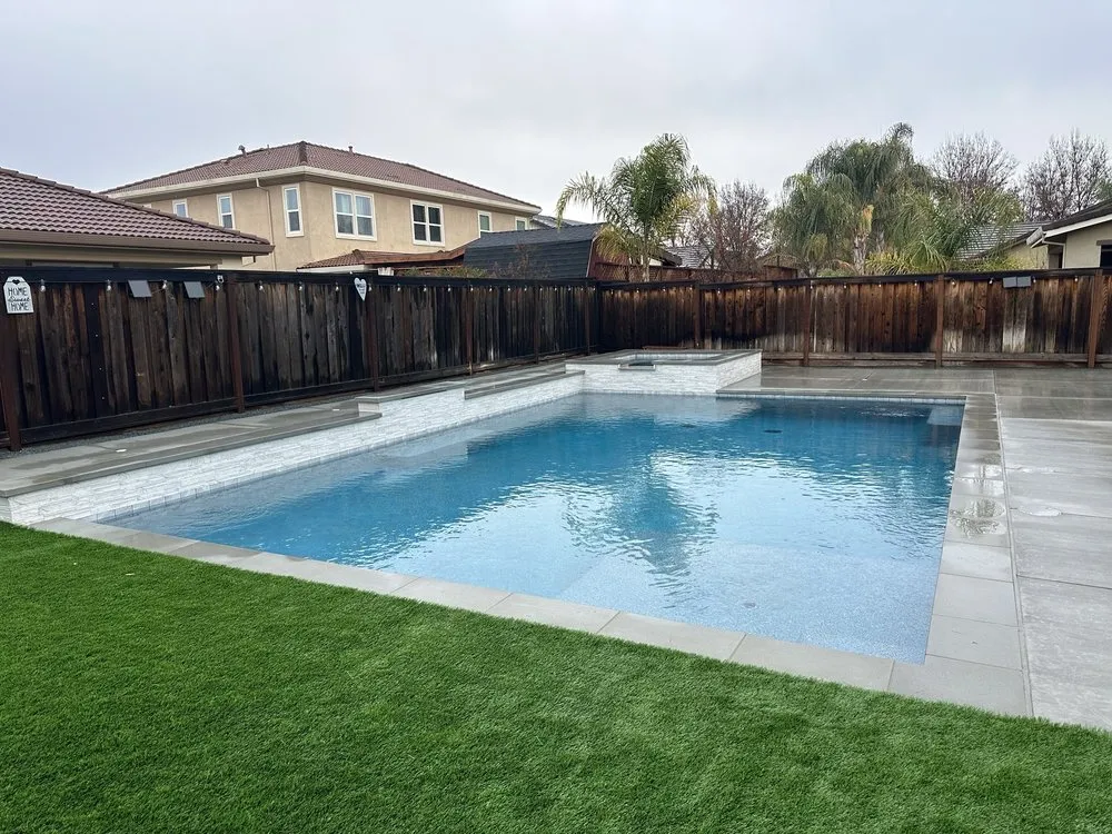 Custom outdoor landscaping with custom design in Brentwood, CA by Advantage Pools