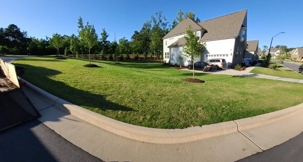 Affordable landscape design in Knightdale, NC by A&E Landscaping