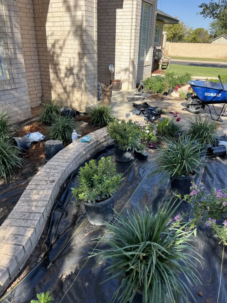 Trusted garden landscaping in Midland, TX - A&E Landscaping