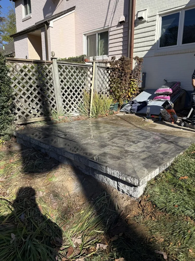 Professional residential landscaping for residential properties in Spencerville, MD by AE Quality Landscaping