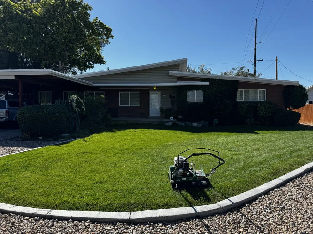 Expert landscape design in Lindon, UT by Aerate & Dethatch