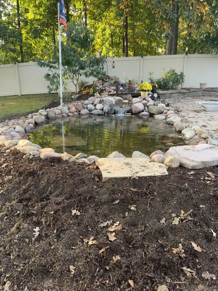 Professional outdoor landscaping in Bolingbrook, IL by Aerate-1 Landscaping & Ponds