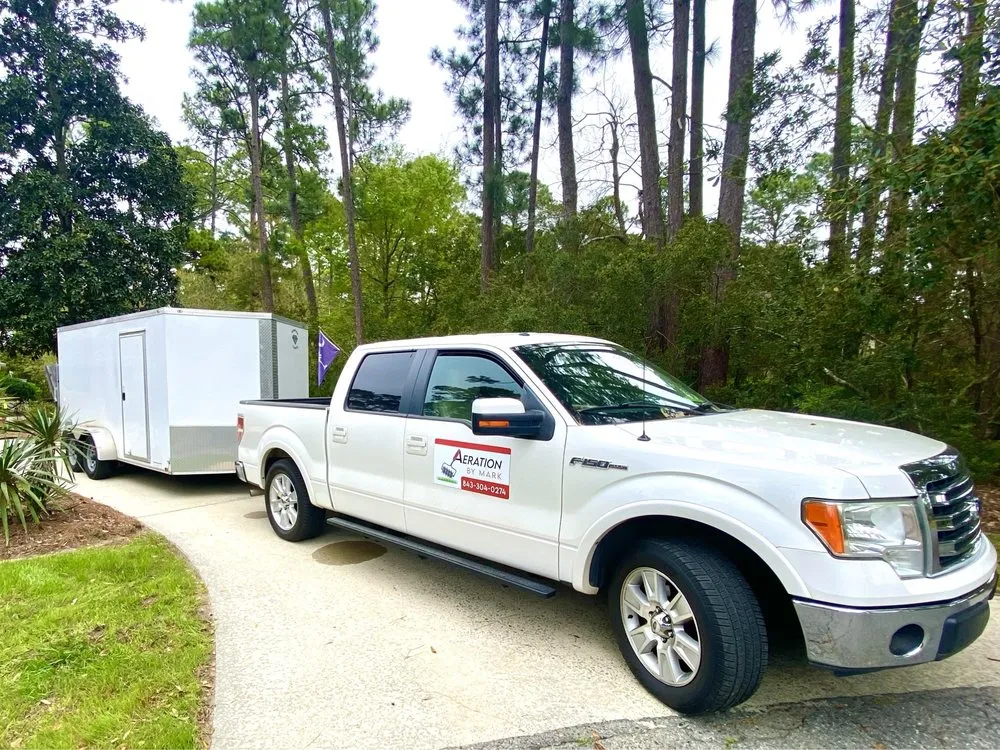 Professional residential landscaping in Bluffton, SC by Aeration By Mark