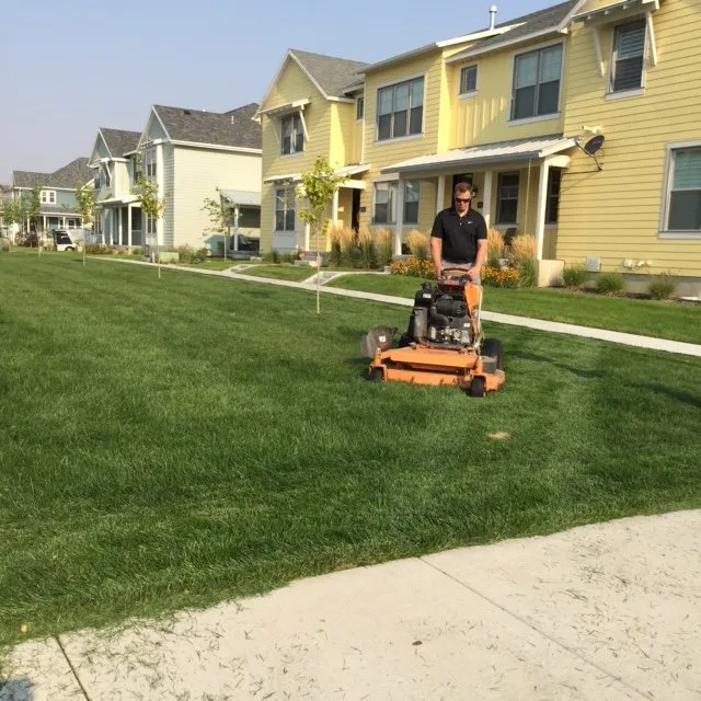 Local landscape design for year-round maintenance in Midvale, UT by Aeroscape Property Maintenance and Landscaping