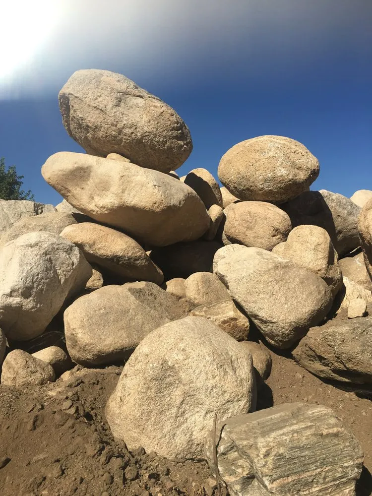 Affordable yard cleanup service with custom design in Hemet, CA by AES Got Rocks