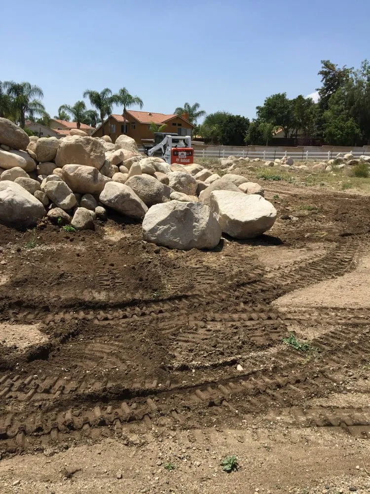 Expert landscape installation with custom design across Hemet, CA - AES Got Rocks