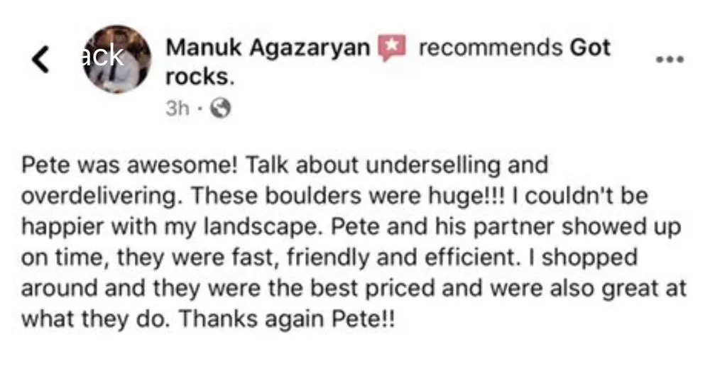 Trusted landscaping services in Hemet, CA by AES Got Rocks