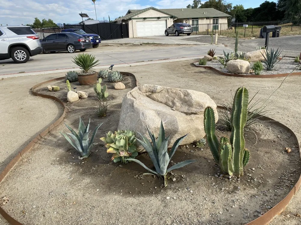 Expert lawn mowing service in Hemet, CA - AES Got Rocks