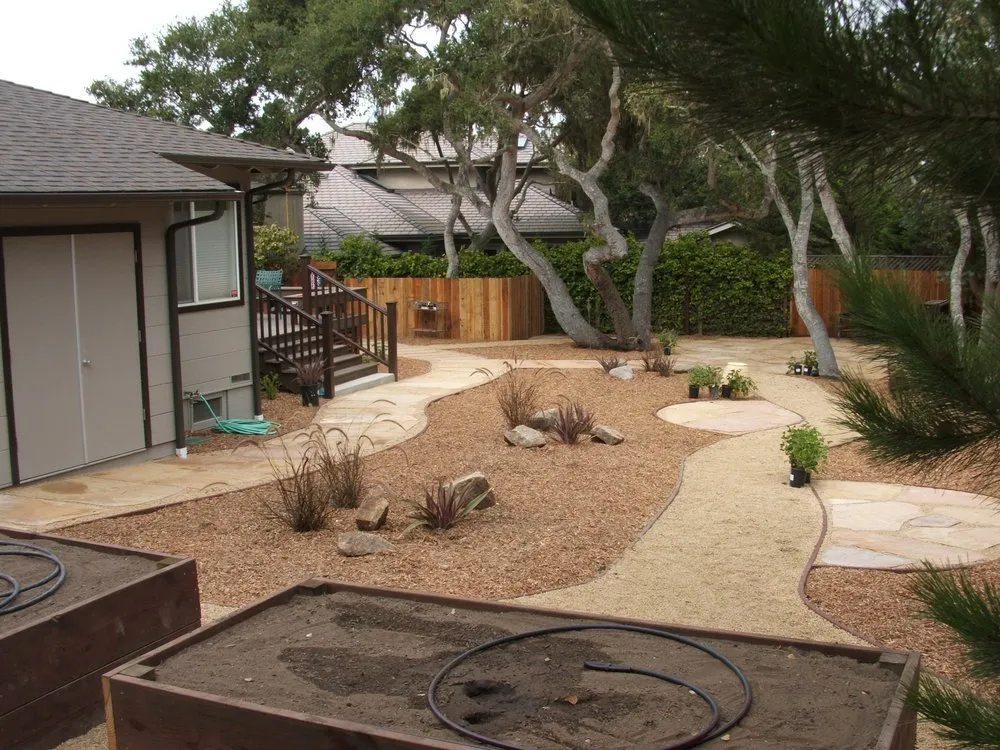 Affordable yard cleanup service for residential properties across Carmel, CA - AES Landscaping Inc & Masonry