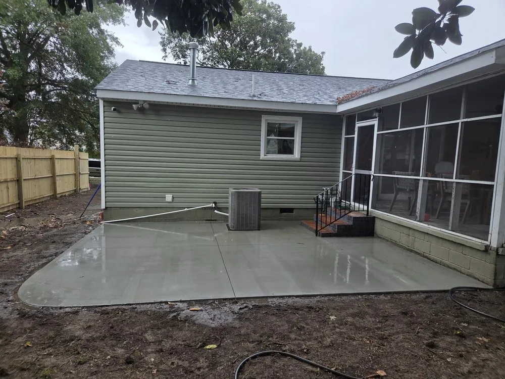 Professional garden landscaping for residential properties in Hampton, VA by Ae's Seeding Life