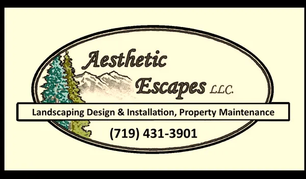 Aesthetic Escapes Landscaping Logo