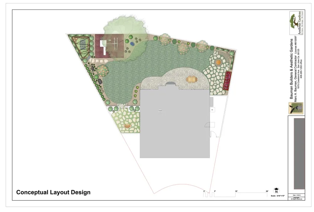 Local residential landscaping in Mountain View, CA by Aesthetic Gardens
