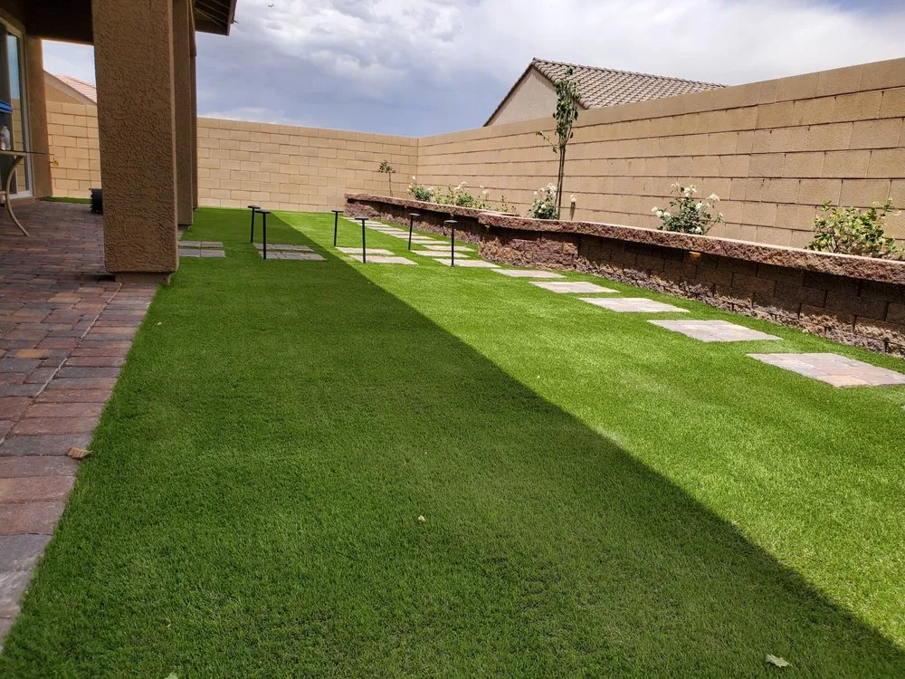 Reliable garden landscaping for residential properties in Las Vegas, NV by Aesthetic Landscapes