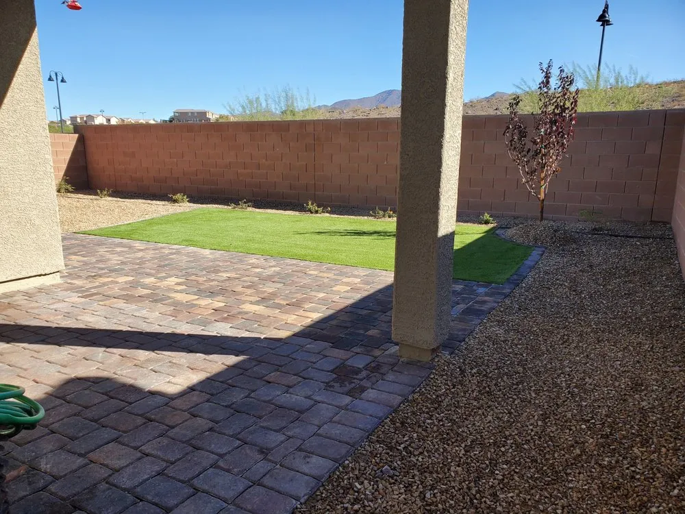 Expert lawn mowing service in Las Vegas, NV by Aesthetic Landscapes