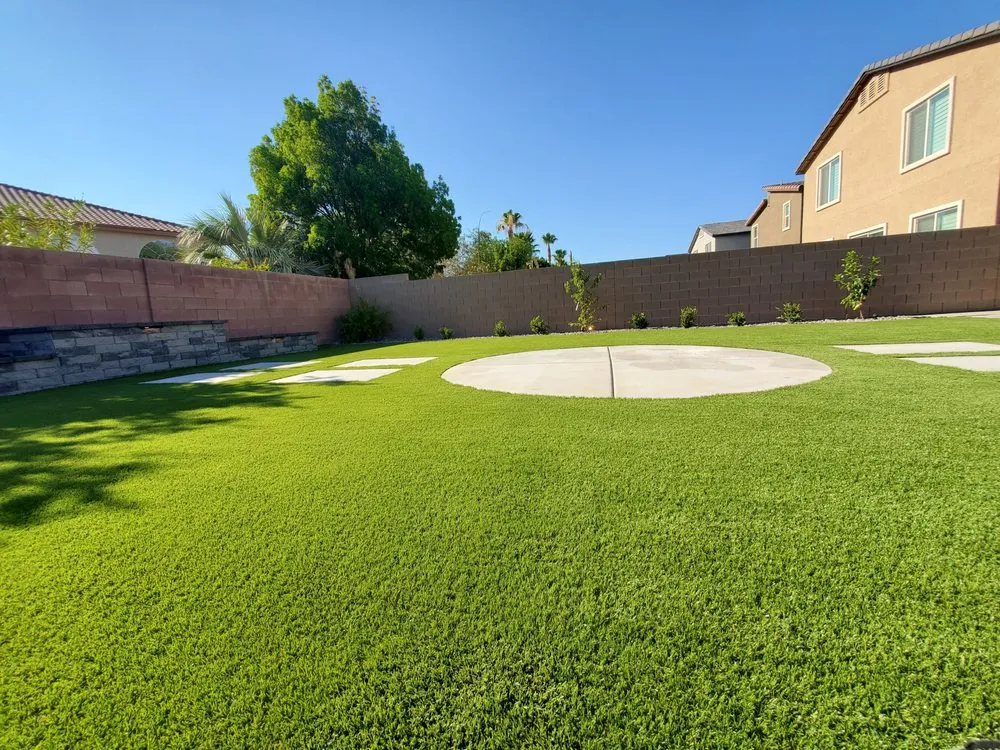 Expert yard cleanup service for outdoor upgrades in Las Vegas, NV by Aesthetic Landscapes