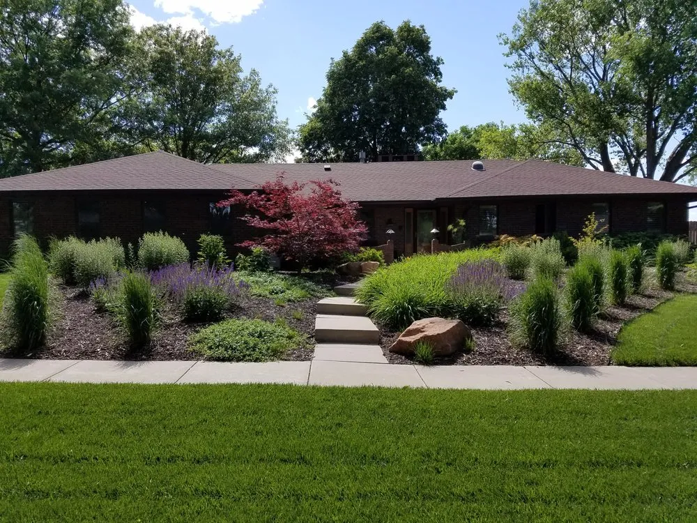 Top-rated residential landscaping in Denton, NE - Aesthetics