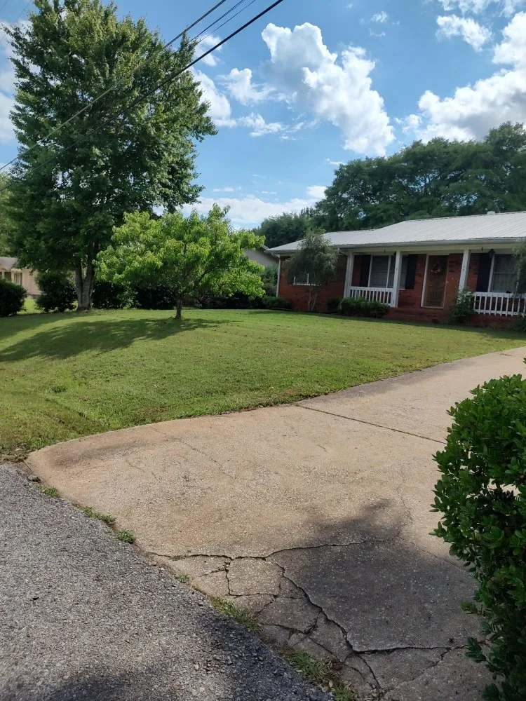 Custom landscape design for residential properties across Anniston, AL - AF Lawn Service