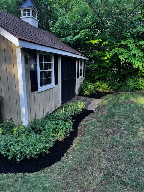 Local lawn mowing service for outdoor upgrades in West Brookfield, MA by Affinity Landscape Solutions