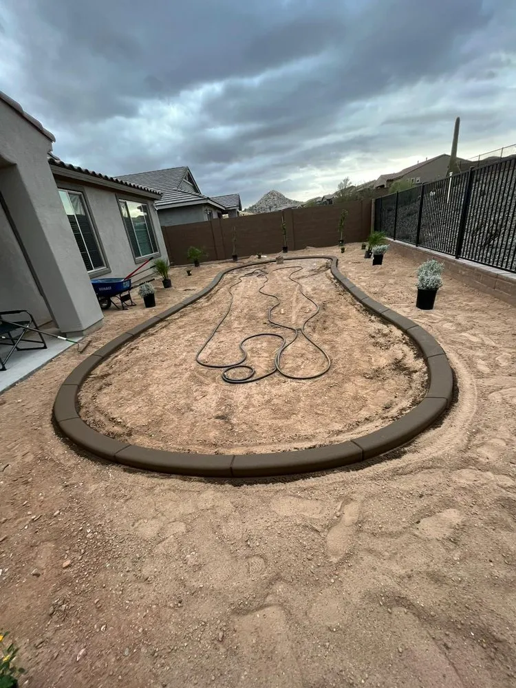 Top-rated garden landscaping experts serving Glendale, AZ - Affordable Curbing