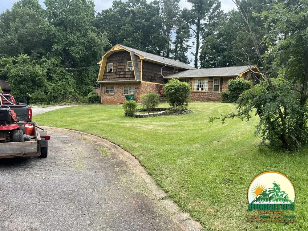 Professional landscaping services in Monroe, GA by Affordable Cuts