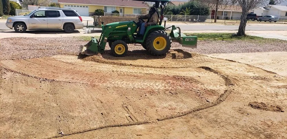 Trusted lawn mowing service for homes in Apple Valley, CA by Affordable Dragster and Maintenance