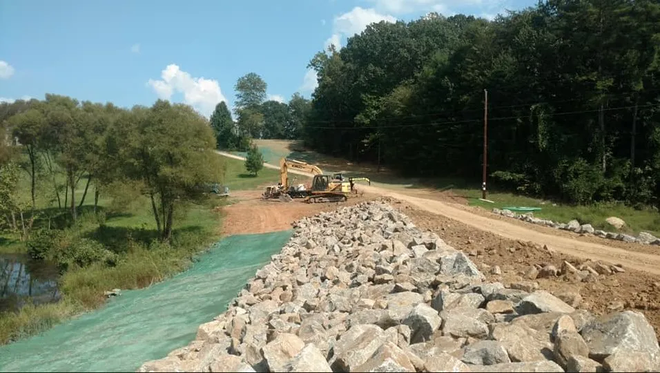 Professional residential landscaping in Greensboro, NC - Affordable Grading and Hydroseeding