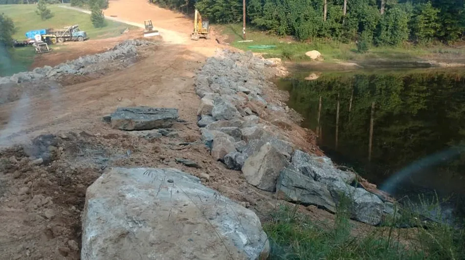 Professional outdoor landscaping experts serving Greensboro, NC - Affordable Grading and Hydroseeding