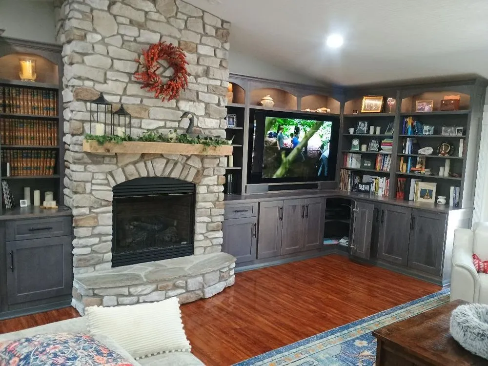 Custom garden landscaping for homes in Thornville, OH by Affordable Home And Lawn