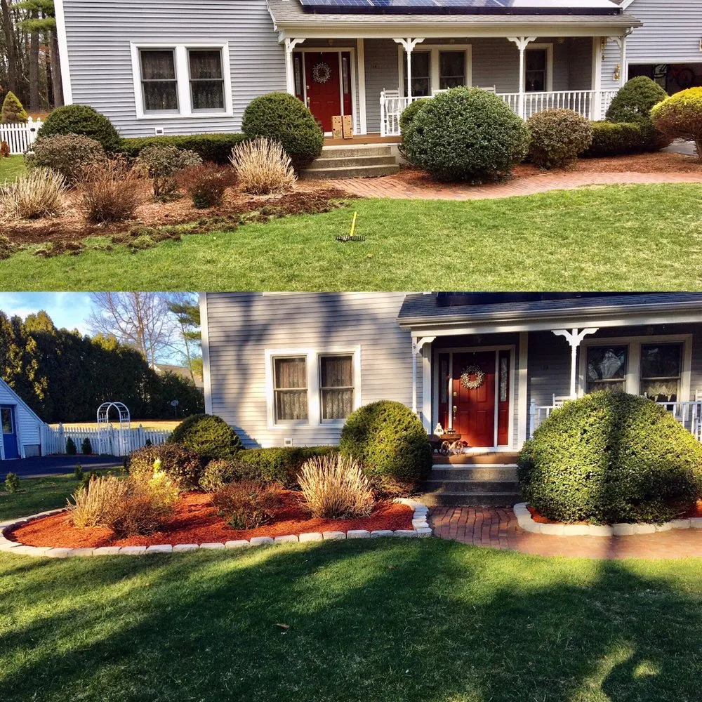 Custom landscape design in Chicopee, MA by Affordable Home Improvements