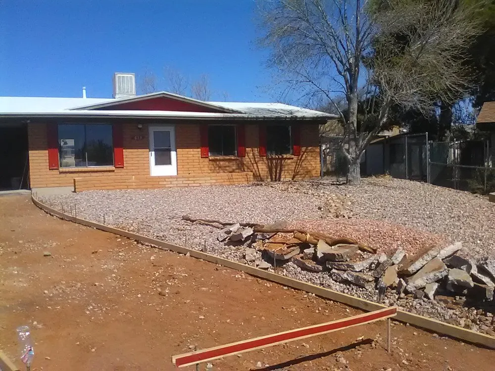 Professional garden landscaping for beautiful yards in Sierra Vista, AZ by Affordable Home Improvements