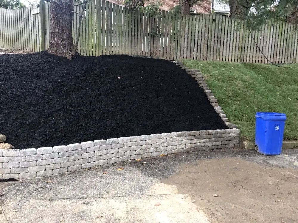 Professional landscape installation in Baltimore, MD by Affordable K