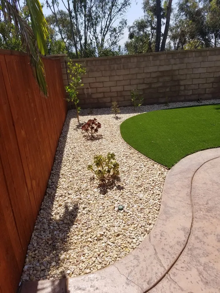 Custom landscape installation in San Diego, CA by Affordable Landscape