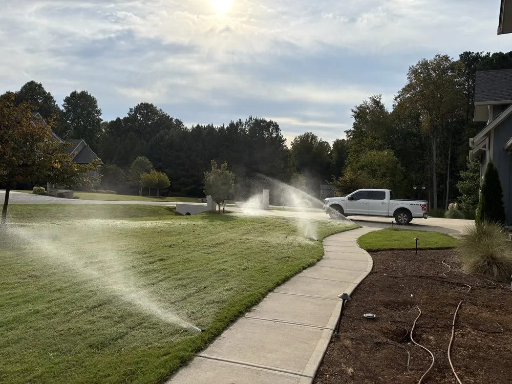 Custom residential landscaping in Clayton, NC by Affordable Landscaping Services