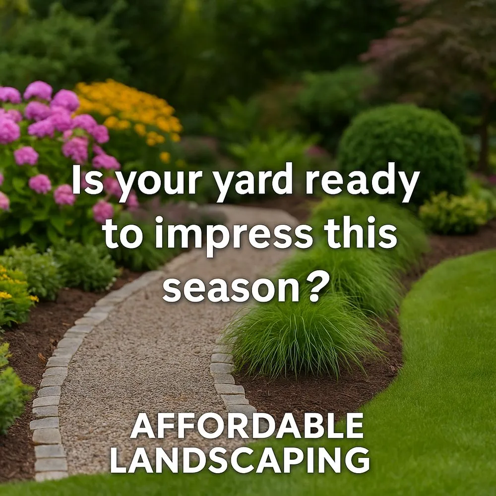 Professional garden landscaping for year-round maintenance in Spring, TX by Affordable Landscaping