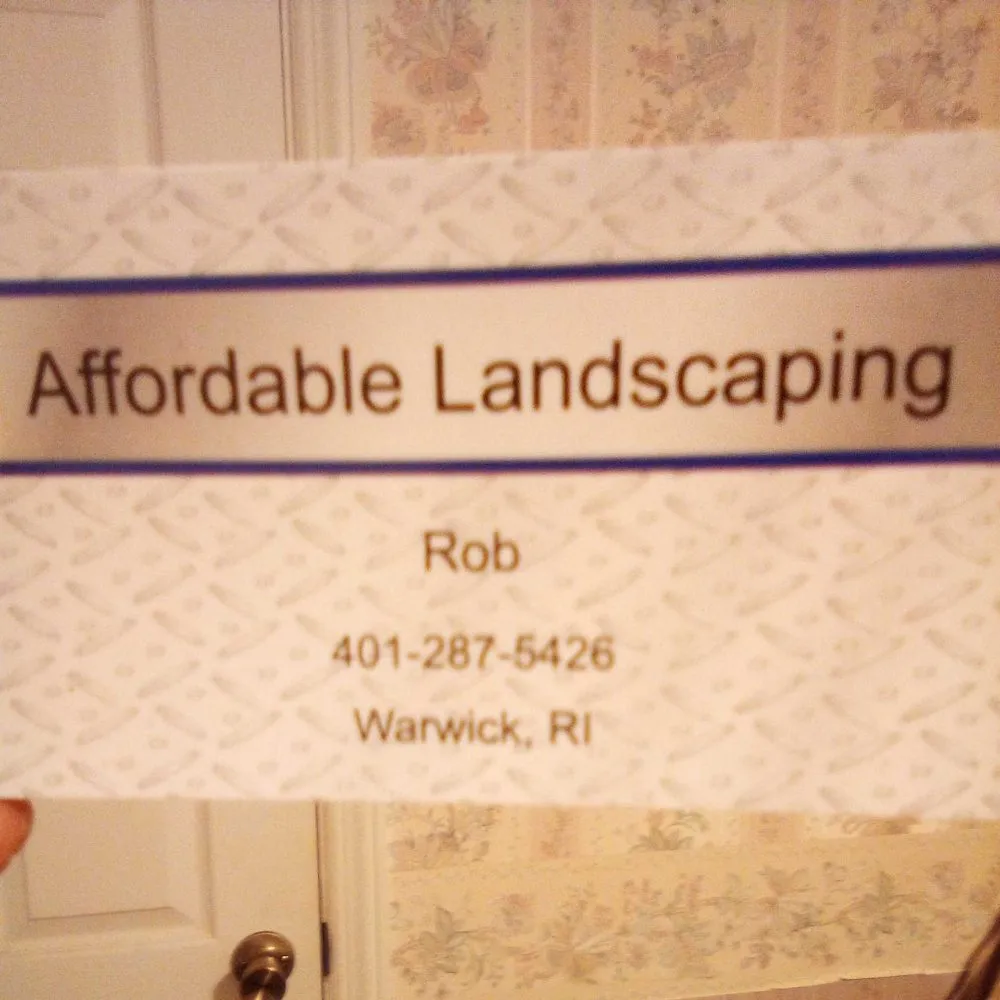 Professional residential landscaping for residential properties in Warwick, RI by Affordable Landscaping