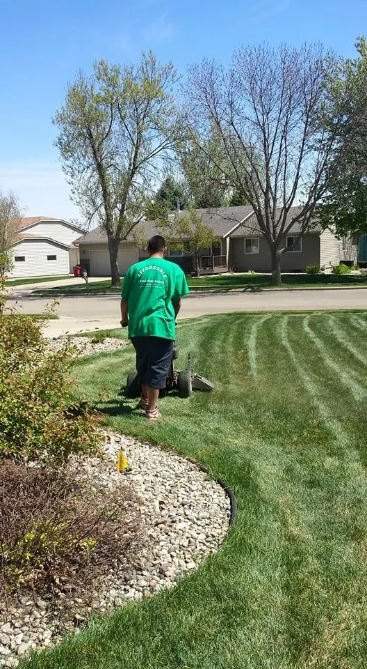 Local landscape installation in Sioux Falls, SD - Affordable Lawn & Snow