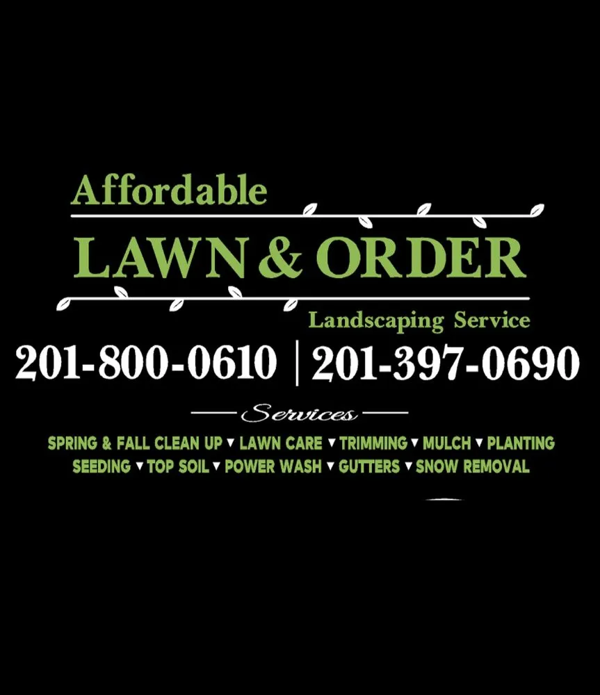 Top-rated lawn care service in Hackensack, NJ by Affordable Lawn and Order