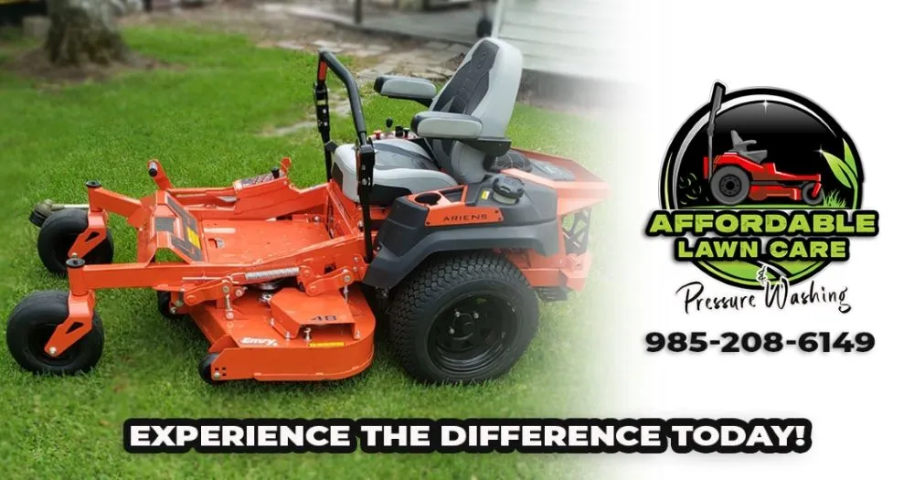 Professional lawn care service in Houma, LA by Affordable Lawn Care & Pressure Washing