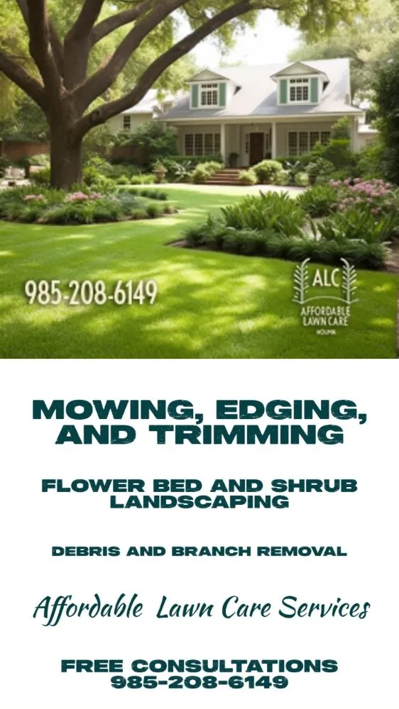 Trusted yard maintenance experts serving Houma, LA - Affordable Lawn Care & Pressure Washing