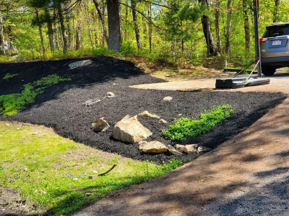 Custom garden landscaping for homes across Randolph, MA - Affordable Lawn Care