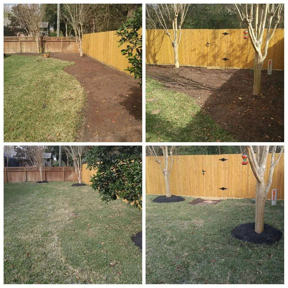 Affordable outdoor landscaping for beautiful yards in Angleton, TX by Affordable Lawn Care Solutions