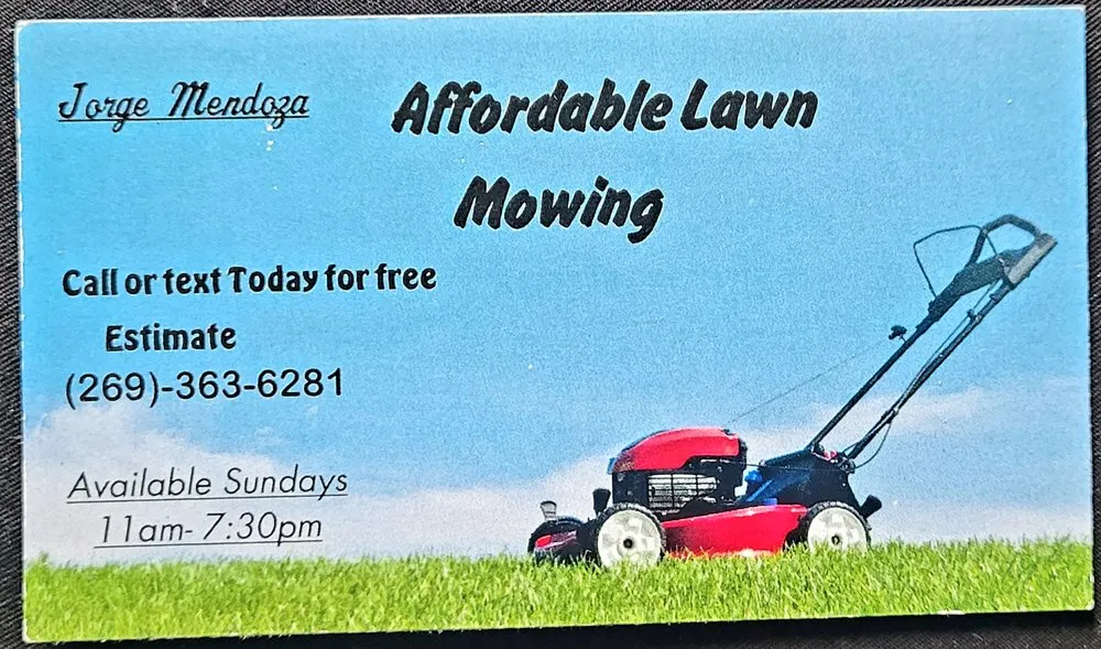 Reliable lawn care service in Sodus, MI by Affordable Lawn Mowing