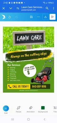 Affordable Lawncare Logo