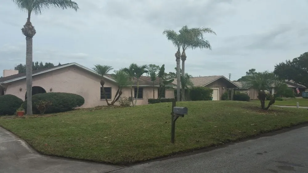 Custom landscape installation with custom design in Cape Canaveral, FL by Affordable Lawns Of Brevard