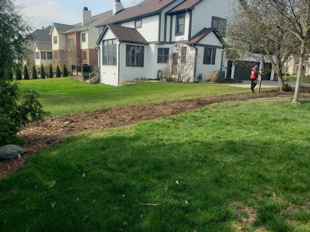 Professional outdoor landscaping for residential properties across Indianapolis, IN - Affordable Mowing Solutions