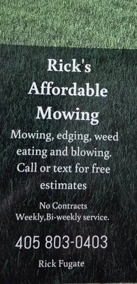 Affordable Mowing Logo
