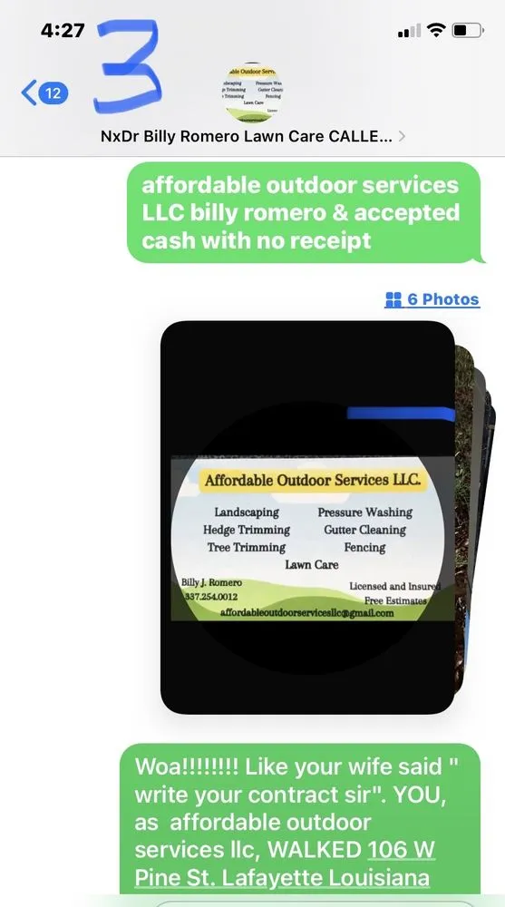 Trusted lawn care service near you across Lafayette, LA - Affordable Outdoor Services