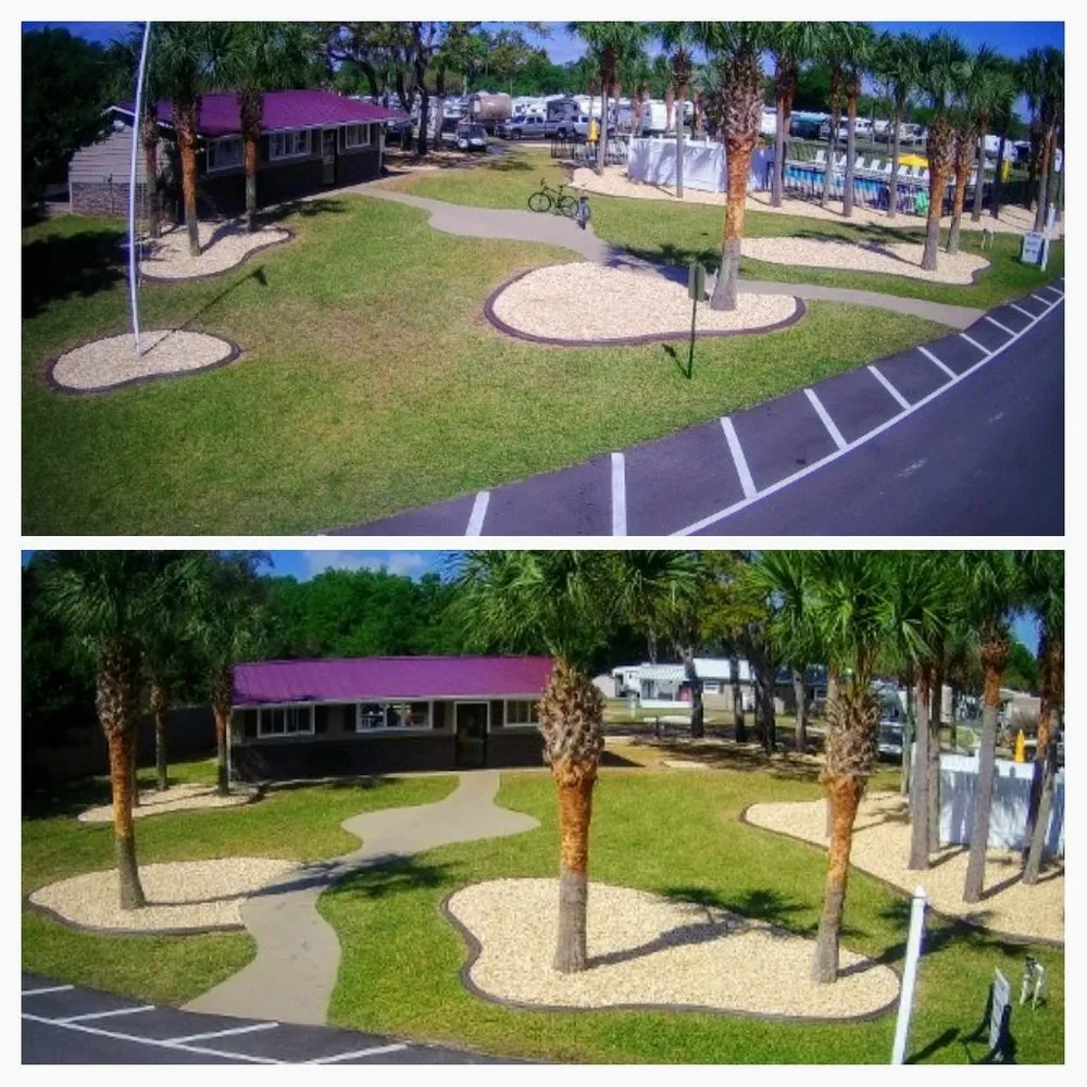 Local garden landscaping with custom design in Ocala, FL by Affordable Paradise Lawn Service