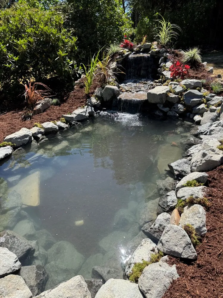 Custom landscaping services in Seattle, WA - Affordable Ponds NW