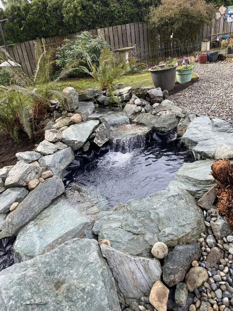 Top-rated landscape installation for homes in Seattle, WA by Affordable Ponds NW